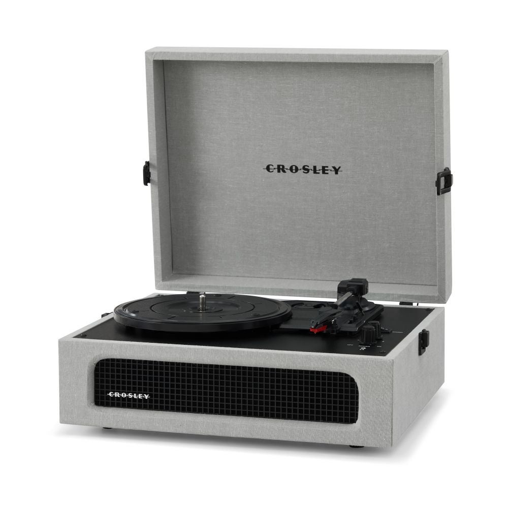 Crosley Voyager Bluetooth Portable Turntable Grey CRIW8017B-GY4
