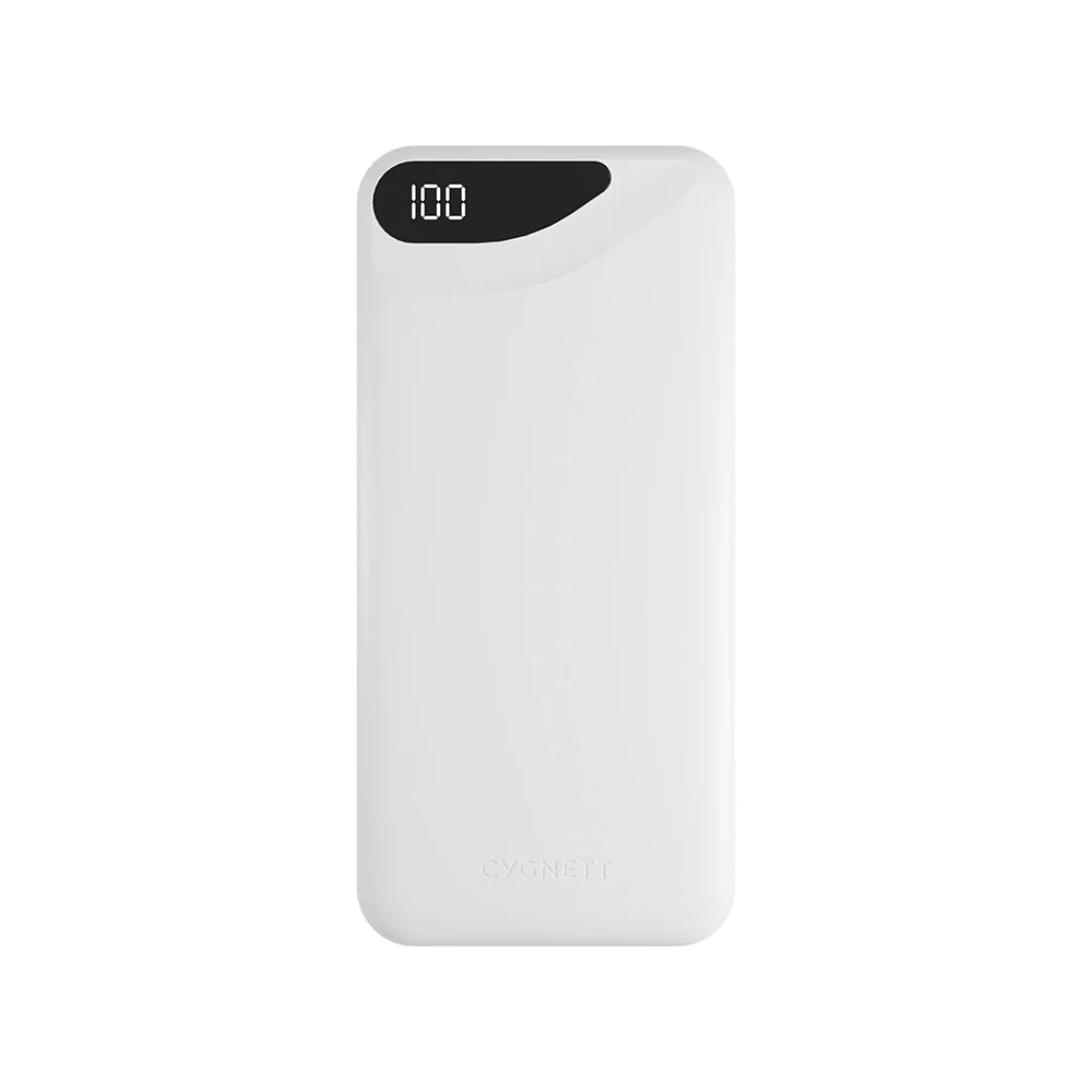 CYGNETT ChargeUp Boost 3rd Generation 10,000 mAh Power Bank - White CY4344PBCHE