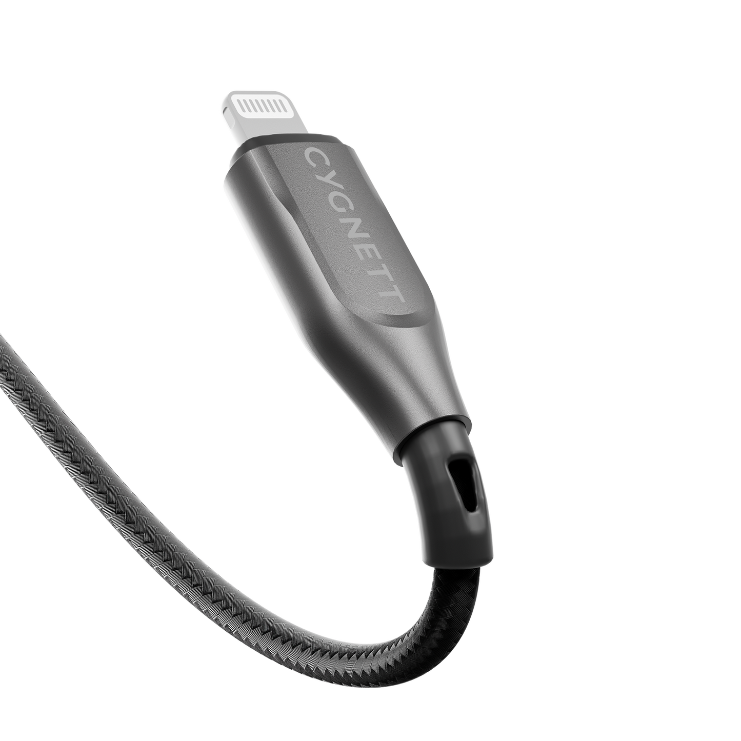 Cygnett Armoured Lightning To USB-A Cable 1m Black CY4658PCCAL