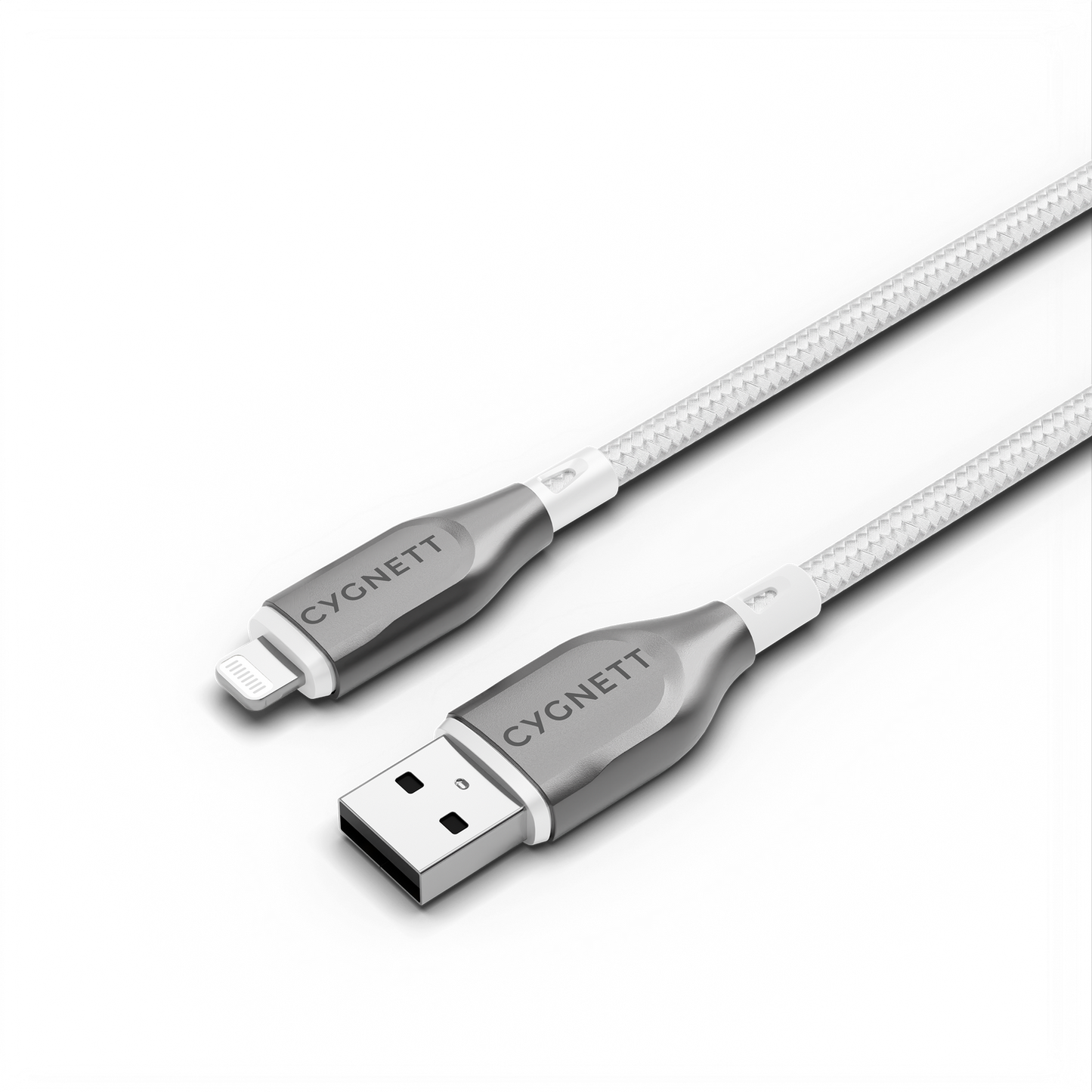 Cygnett Armoured Lightning To USB-A Cable 3m White CY4663PCCAL