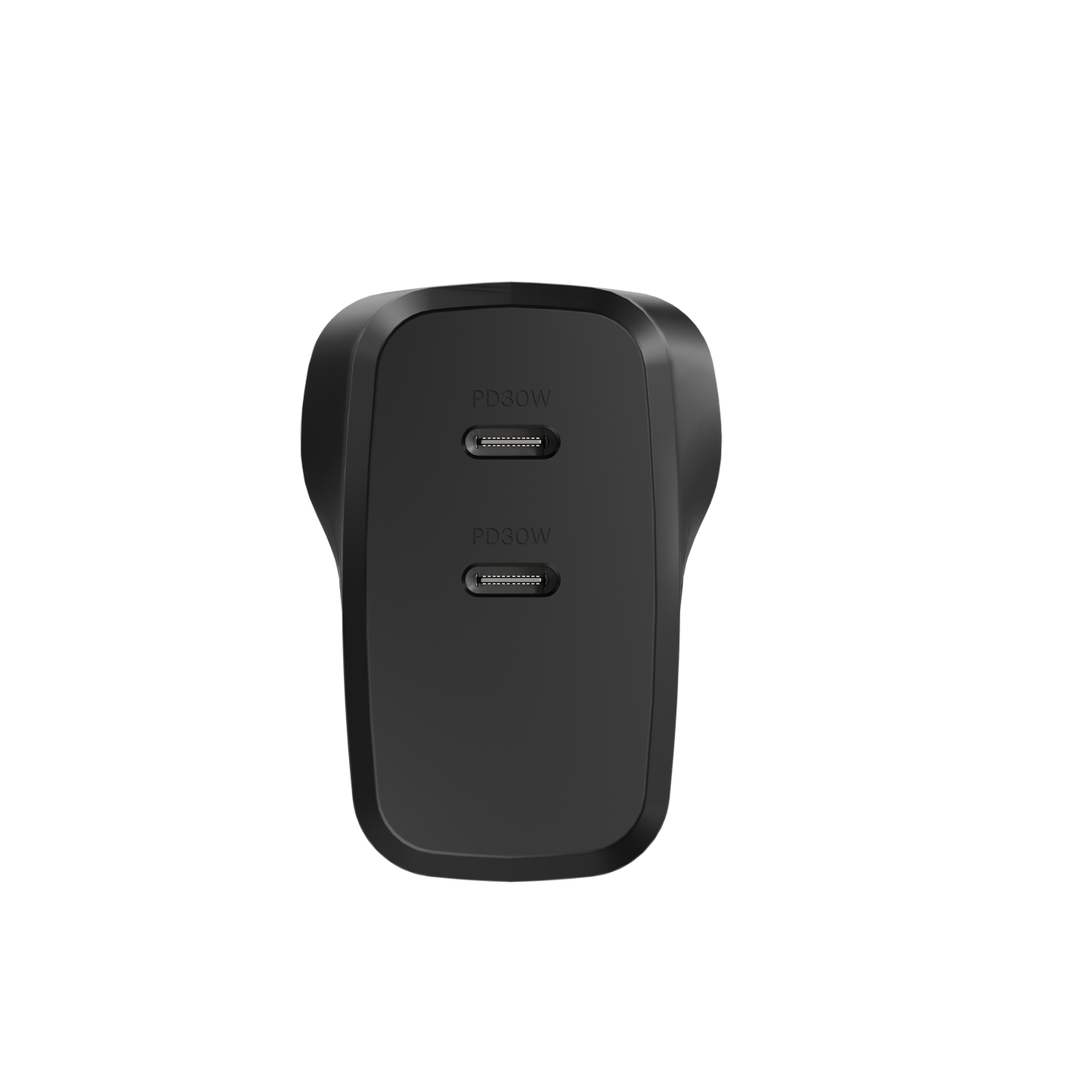 Cygnett Dual Port 60w Wall Charger Black Cy4741PDWCH