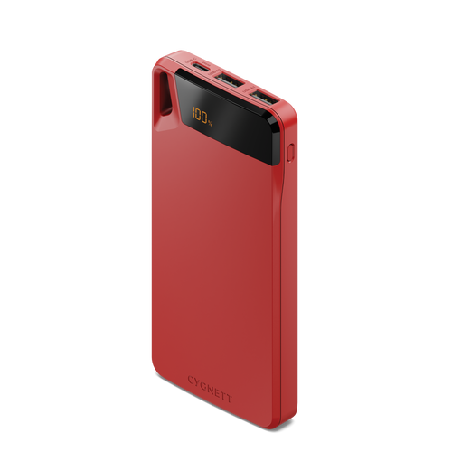 Cygnett Chargeup Boost 4 10,000mah Power Bank Red CY4749PBCHE