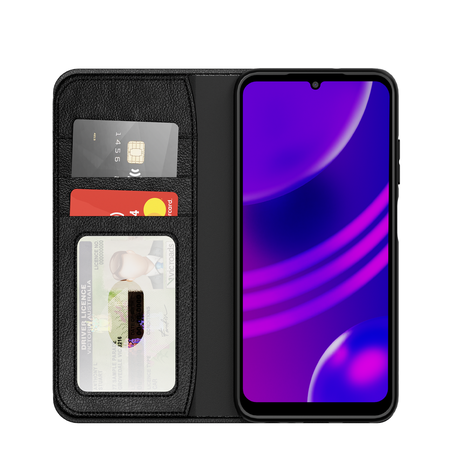 Cygnett Samsung A16 5g Urbanwallet Case Black CY5189URBWT