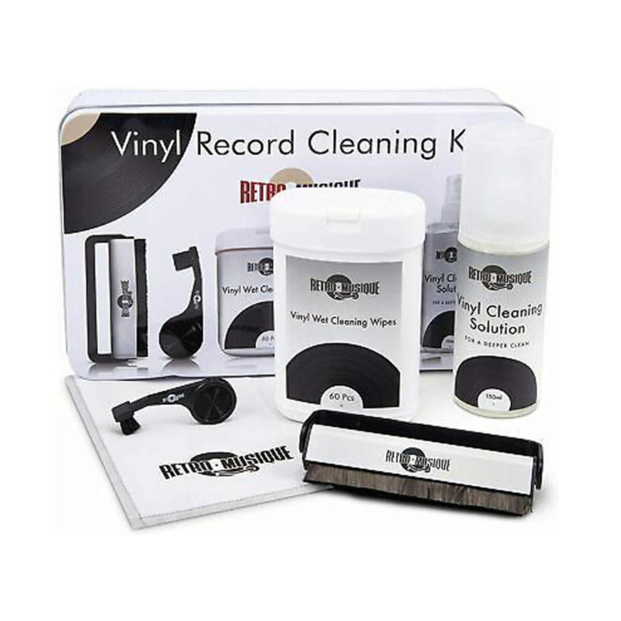 Vinyl Record Cleaning Kit Tin KXRM06