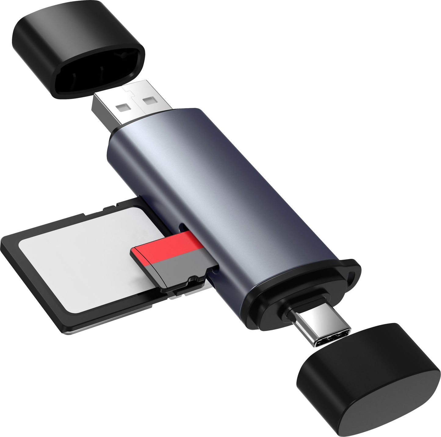 Card Reader 2 In 1 Sd/Micro SD Apple/android D0433A