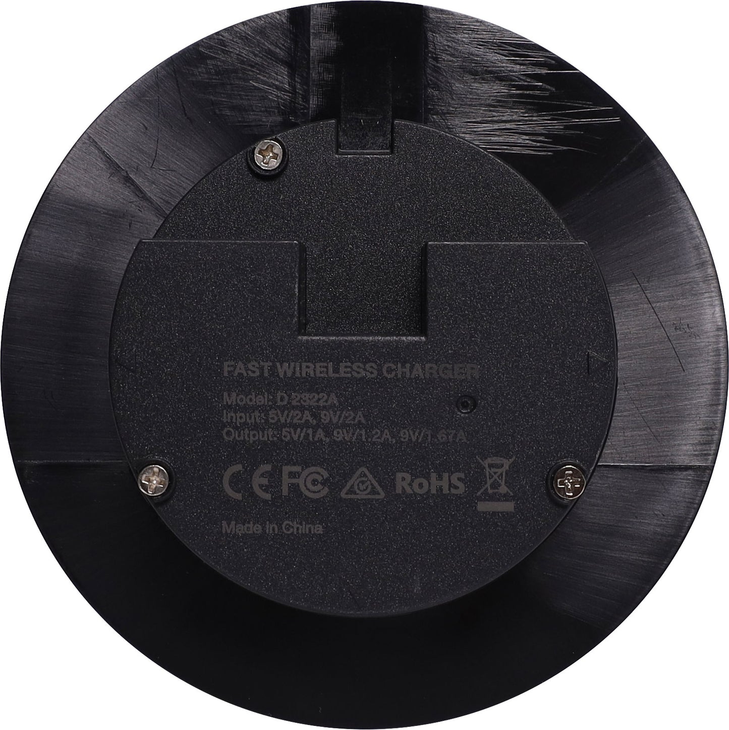Wireless 15w Fast Charger Qi In Desk D2322A