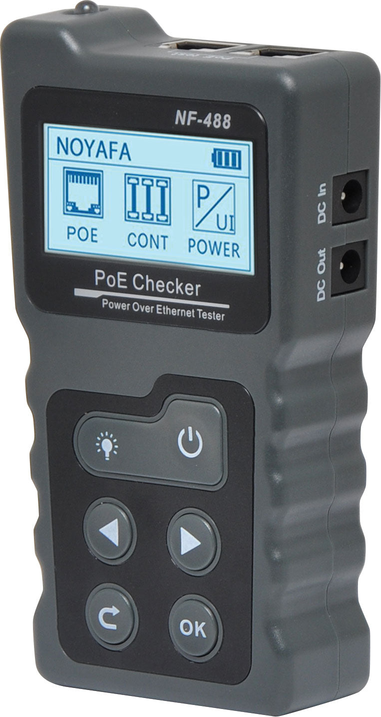 Power Over Ethernet (PoE) Tester D3011