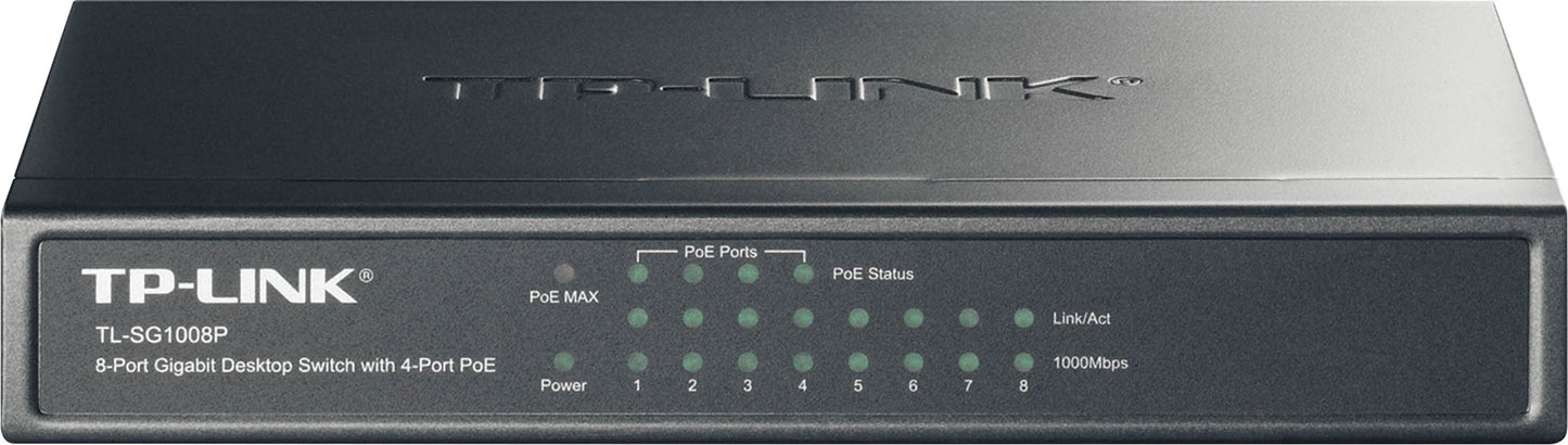 Networking TL-SG1008P 8 Port Gigabit PoE Switch D4212