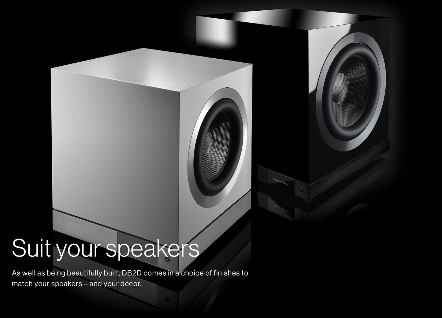 Bowers & Wilkins DB2D Dual 10-inch Subwoofer (1000 W) DB2D