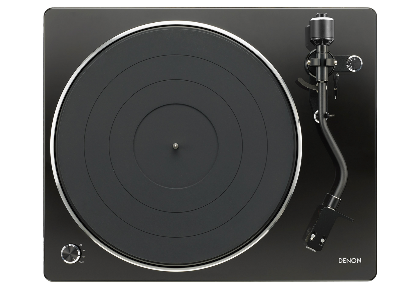 Denon Turntable 33/45/78 Auto Sensor Auto Lift End Blk DP-400