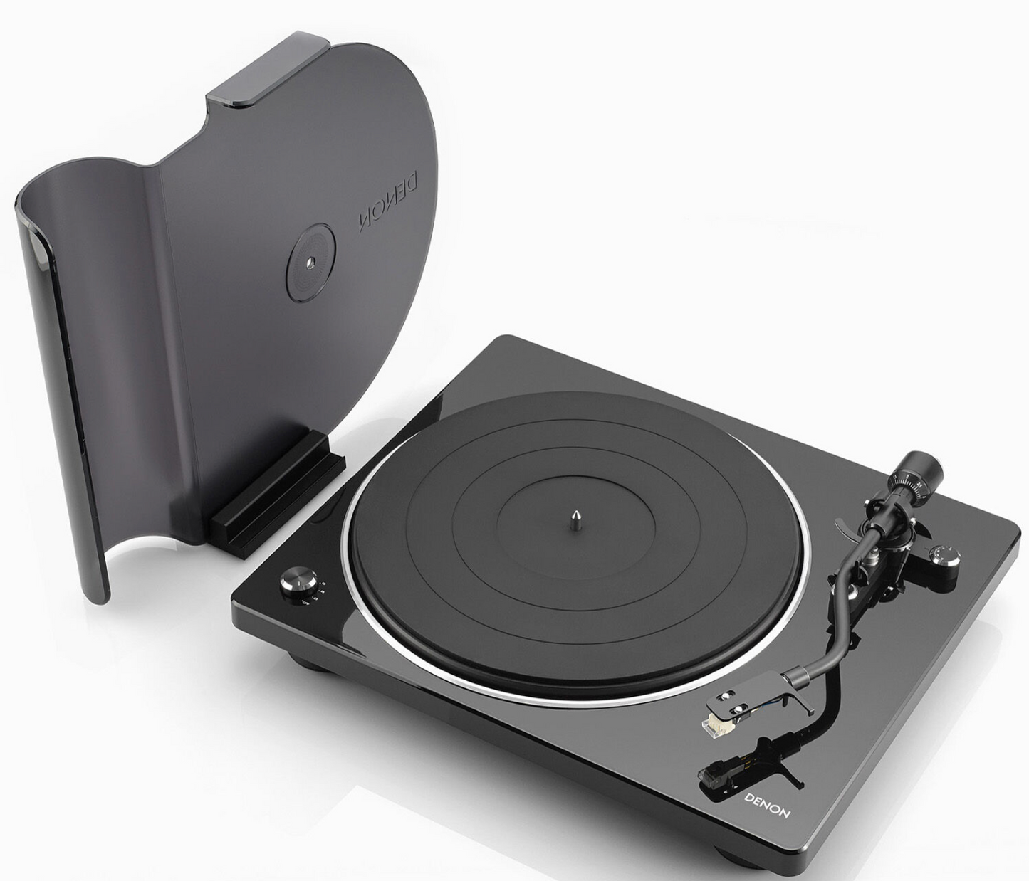 Denon Turntable 33/45/78 Auto Sensor Auto Lift End Blk DP-400