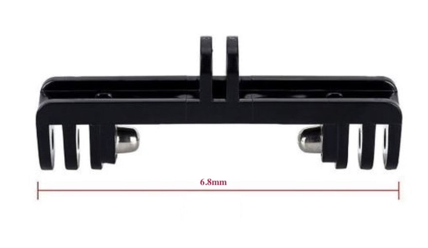 Qudos Dual Mount Bracket for Action Camera and Bike Light GOPROQMT1