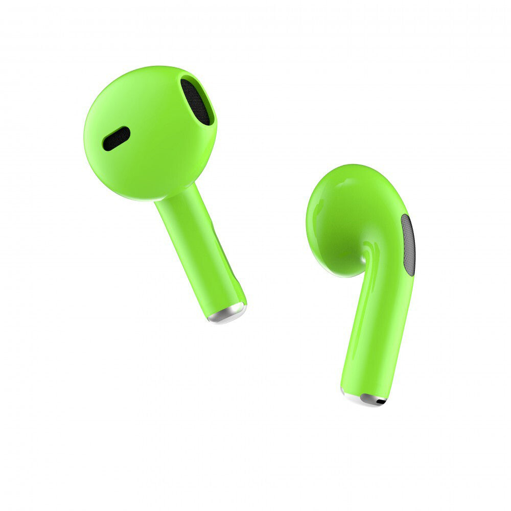 Headphones Laser TWS Earphones Glow In Dark Green EPS-KTWSGO-GN