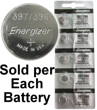Button Cell Battery Silver Oxide Energizer 399 395 SR927 S926 1.5v Sold Each SR927SW-BP5