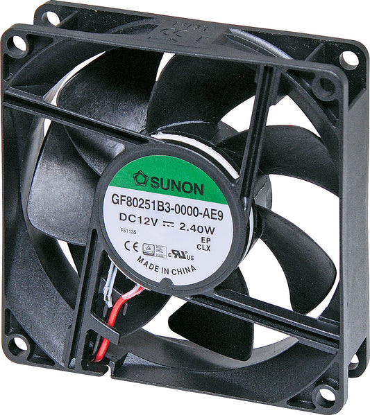 Cooling Fan Ball Bearing 80mm 12VDC IP68 F0950