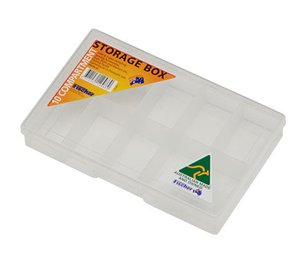 Cases & Storage 10 Way 188x118x31mm Parts Storage CaseH0243