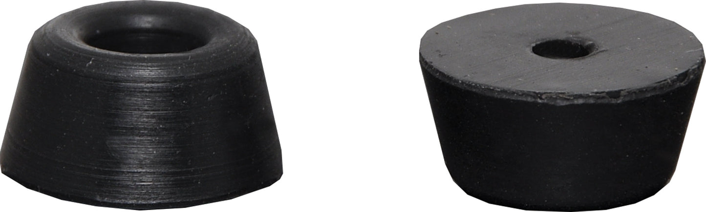 Feet 15mm Round Bolt On Rubber Pk 4 H0913