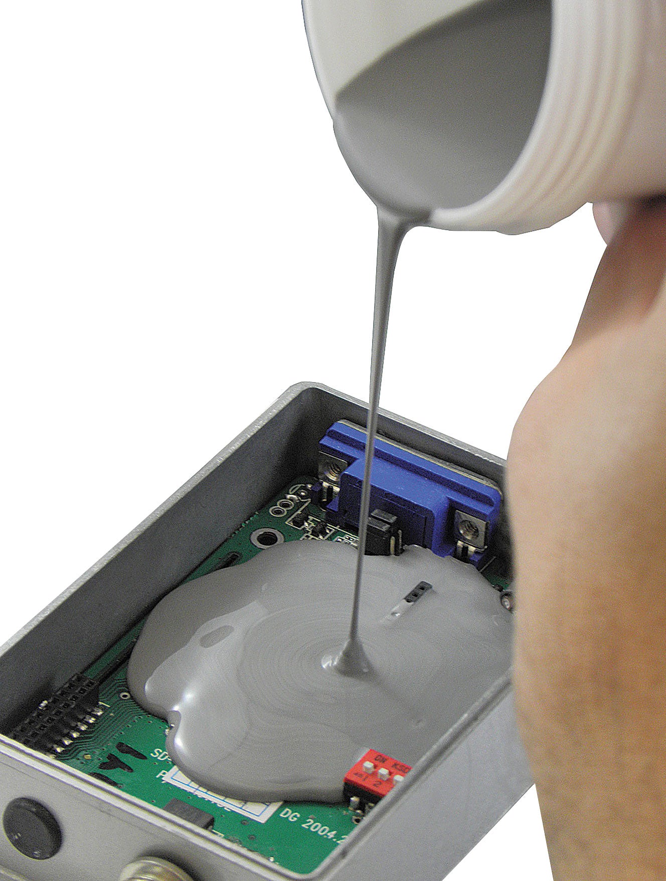 Aerosols & Solvents Chemtools Potting Compound Silicone 200gm (PCT-7000) H1620