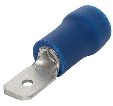 Crimps & Lugs Spade Crimp Male 4.8mm Blue Pk10 H1832A
