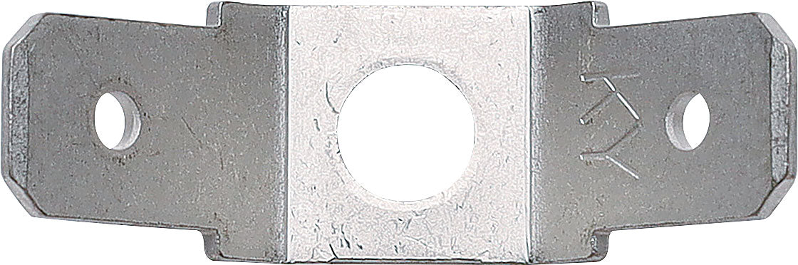 Crimps & Lugs 6.3mm 2 Way Male Chassis Mount Spade Pk 10 H2261