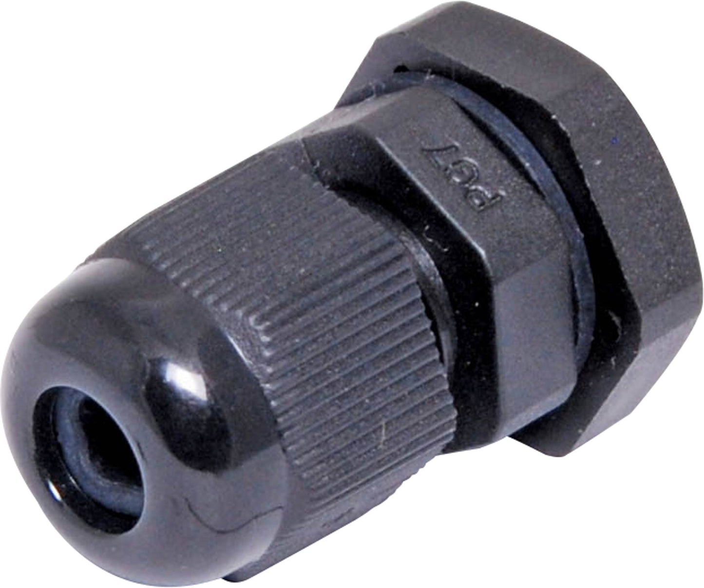 Cable Gland 3-6.5mm EG7/PG7 Black IP68 Nylon H4304A
