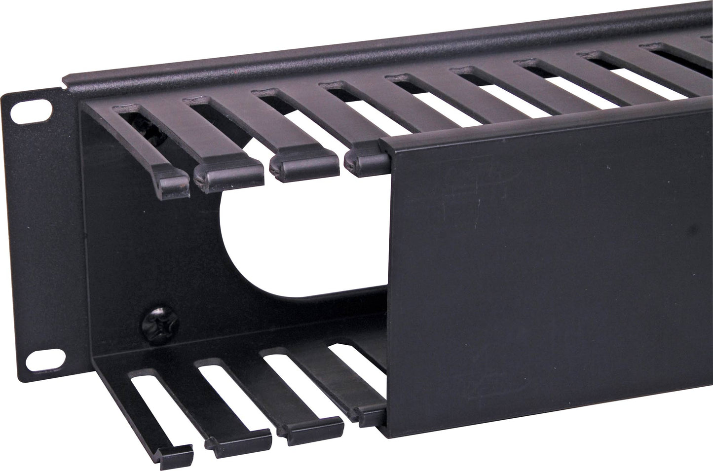 Rack Panel 2U Enclosed Cable Hanger 19" H4607