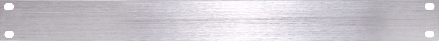 Rack Panel 1U Raw Aluminium 19" H5111