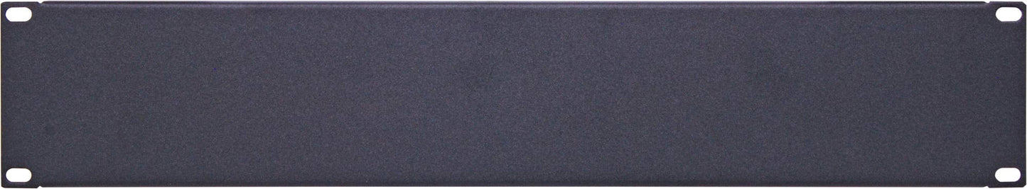 Rack Panel 2U Black Steel 19" H5142A