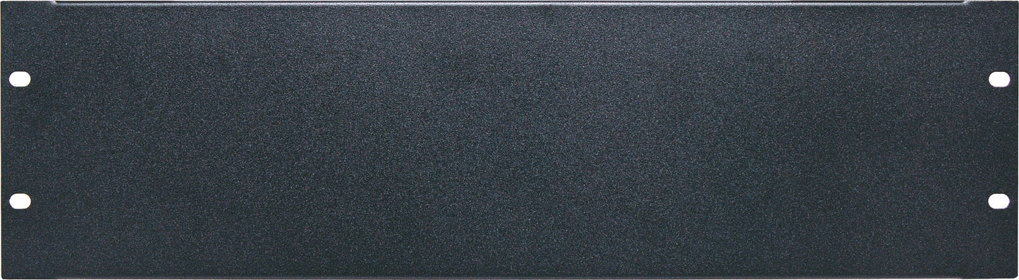Rack Panel 3U Black Steel 19" H5143A