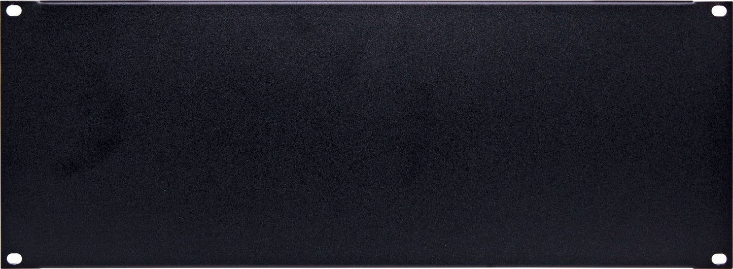 Rack Panel 4U Black Steel 19" Rack Panel H5144A