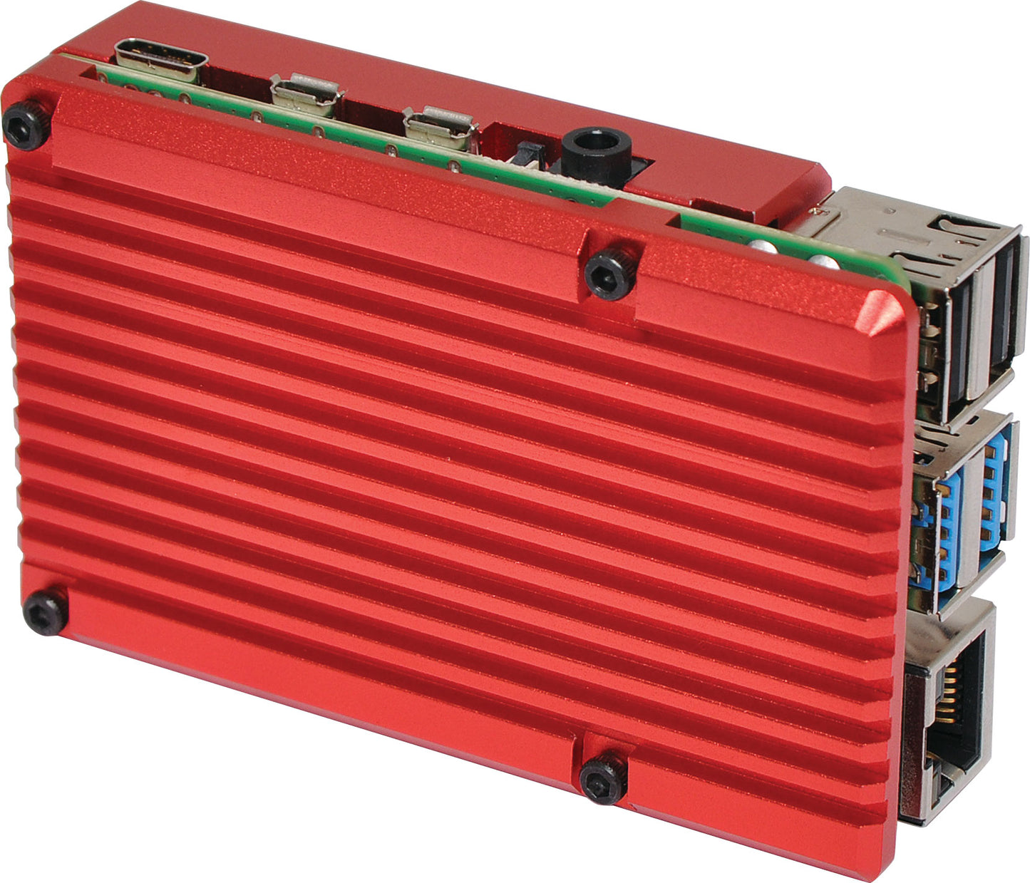 Armour Case To Suit Raspberry Pi 4 Red H8954