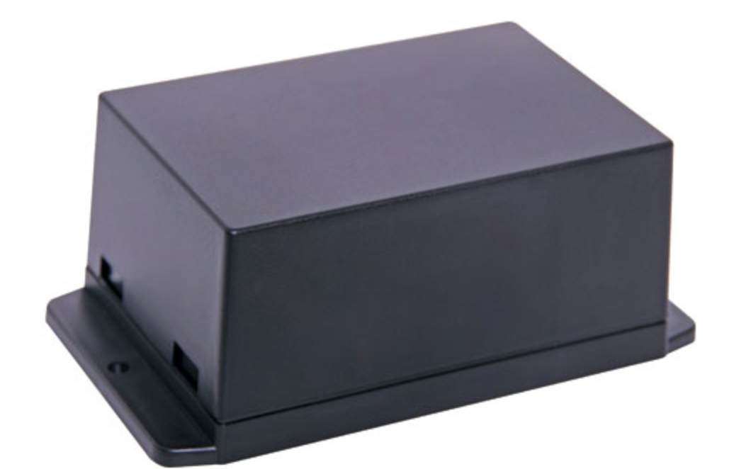 Enclosures & Boxes 105Lx70.5Wx50.5Hmm ABS Snap Together Flange Mount Box H9409