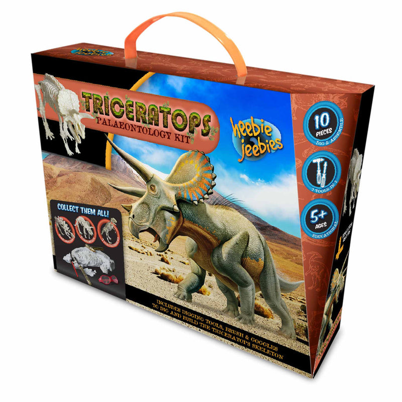 HEEBIE JEEBIES Triceratops Palaeontology Kit HJ-1851