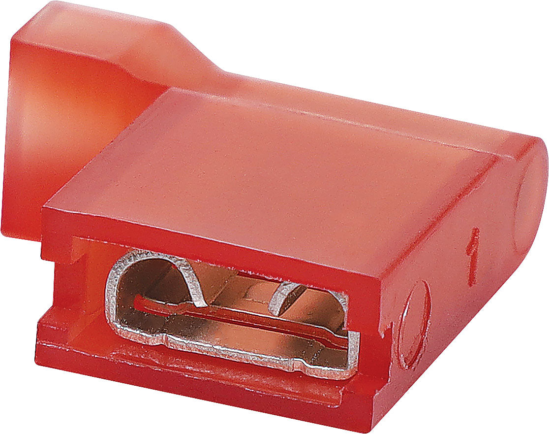 Crimps & Lugs Spade Crimp Right Angle Female Red 6.3mm Pk 10 HR2001B