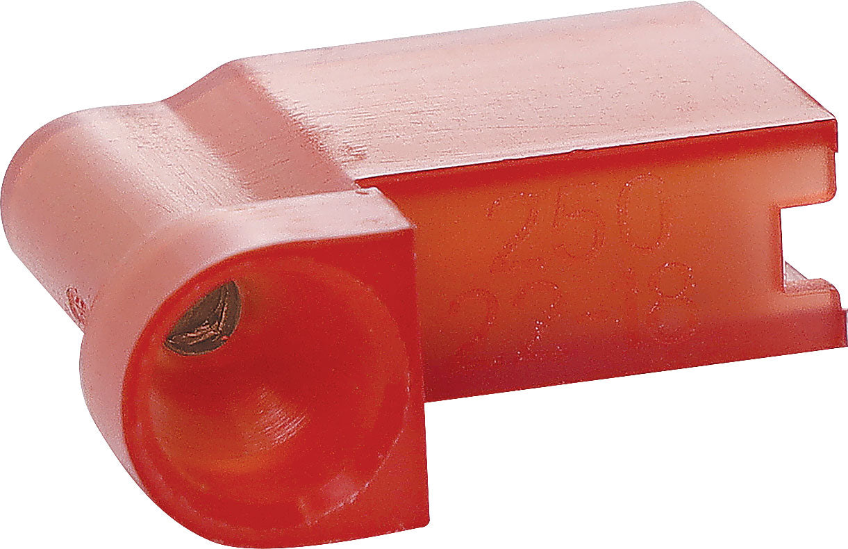 Crimps & Lugs Spade Crimp Right Angle Female Red 6.3mm Pk 10 HR2001B