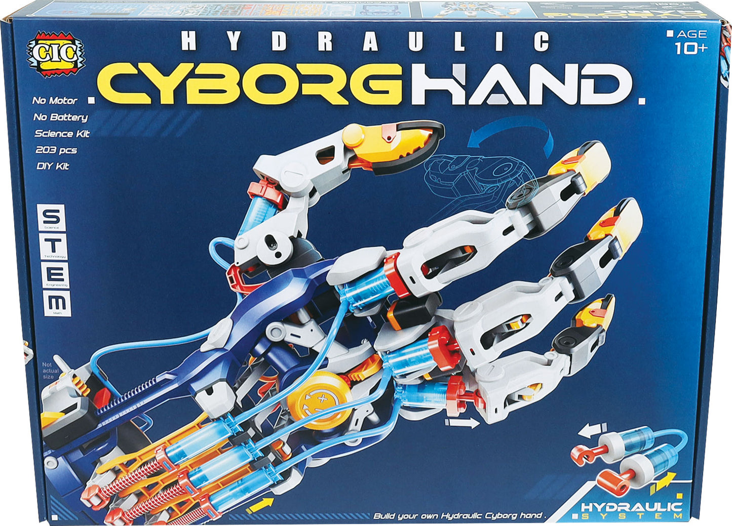 Robotics Hydraulic Robotic Cyborg Hand Kit K1141