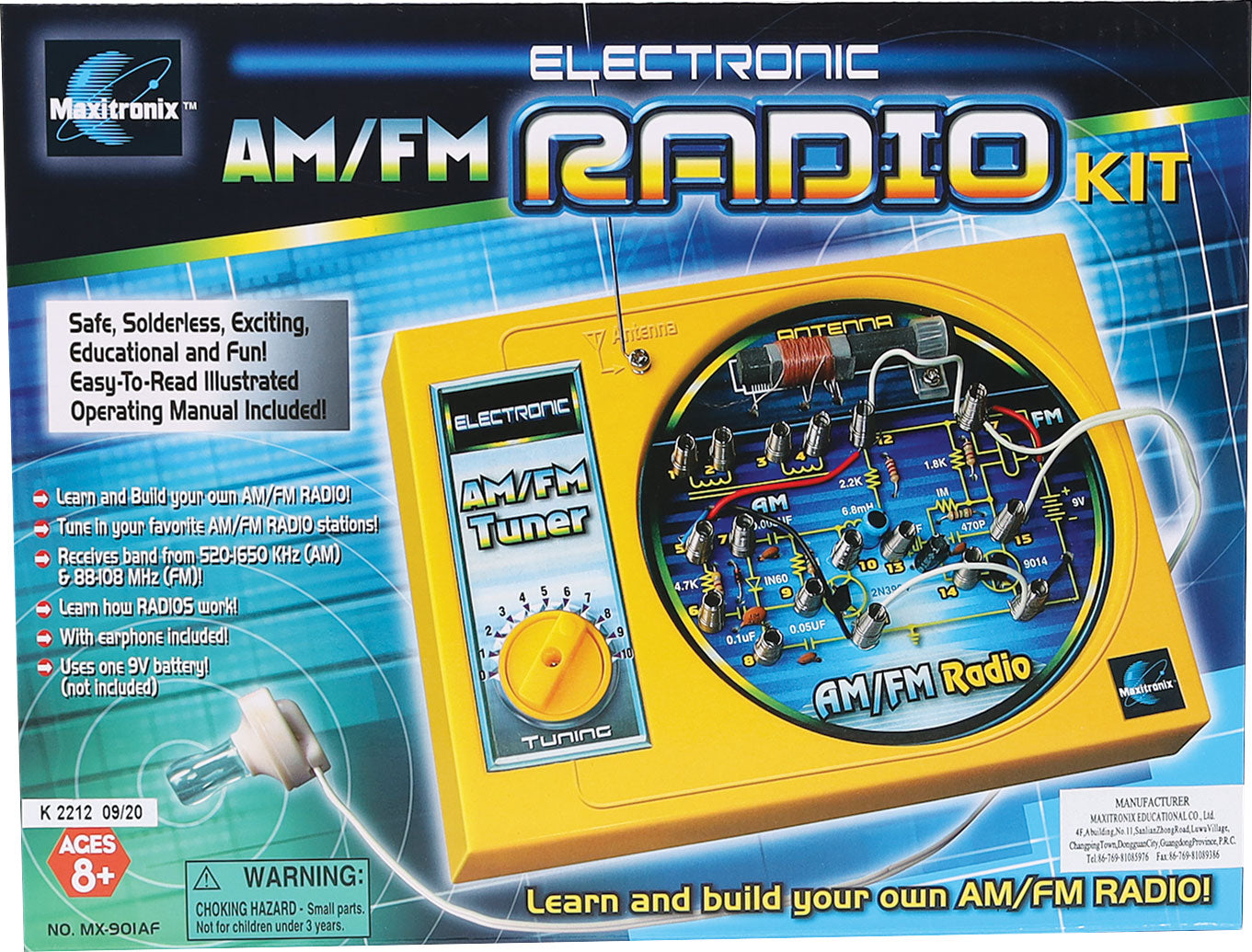 Kit Am/fm Radio K2212