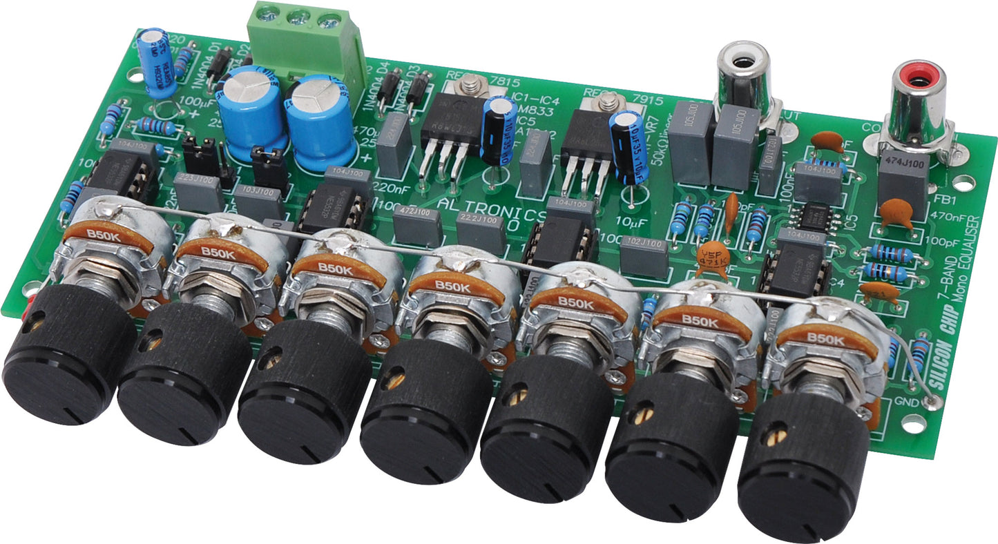 Audio Kits 7 Band Mono Equaliser Kit K5310