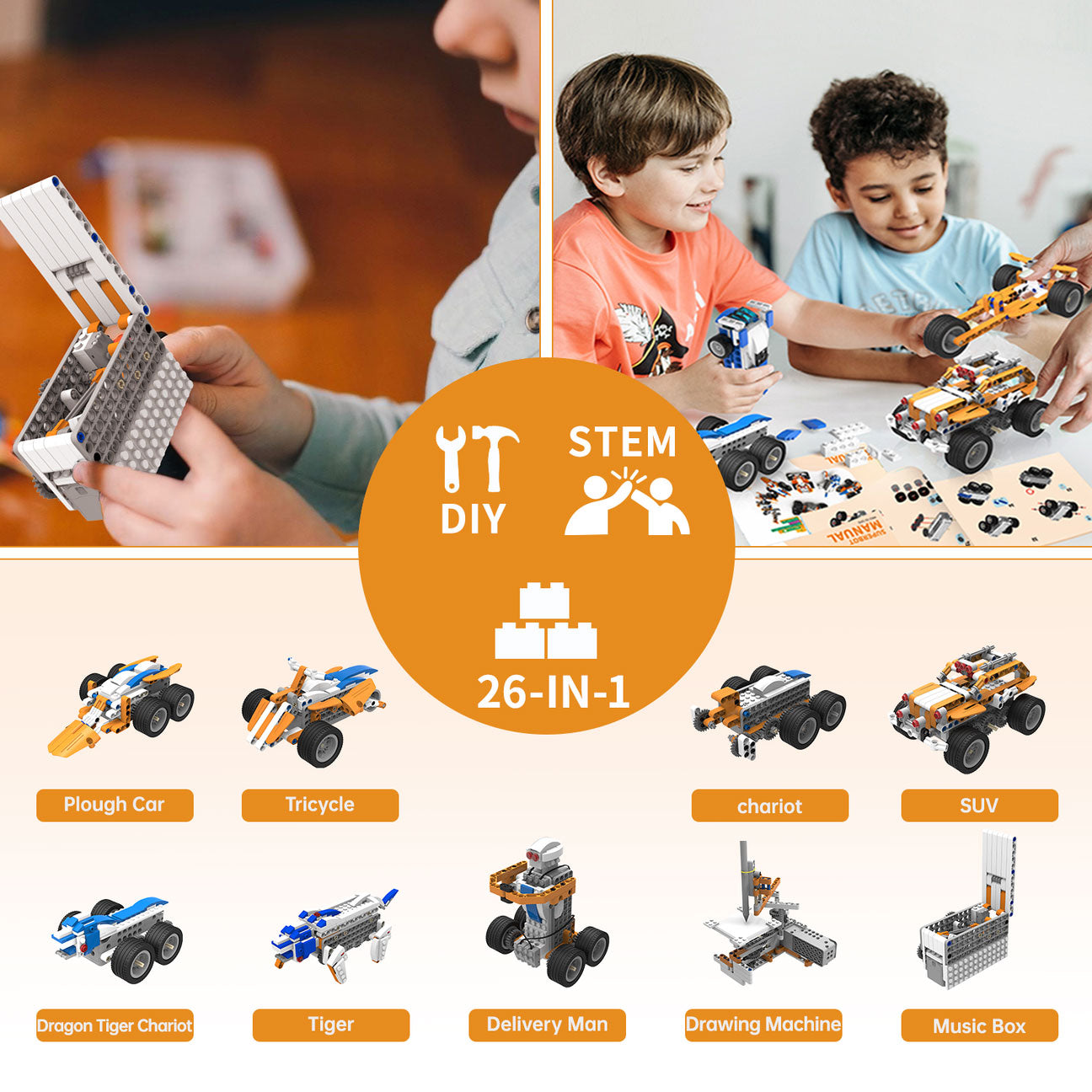 Educational Electronics Makerzoid Superbot Set 26 In 1 Learning Kit K8670