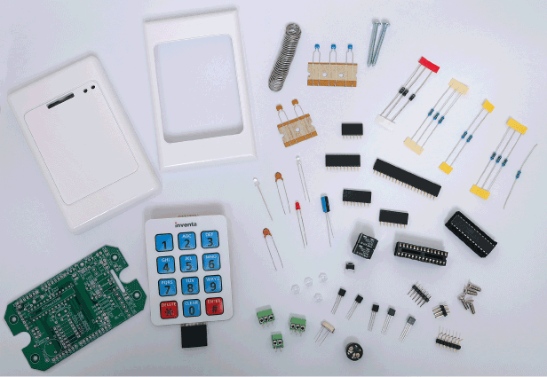 Wall Plate 12 Button Shield Maker Plate Kit K9650