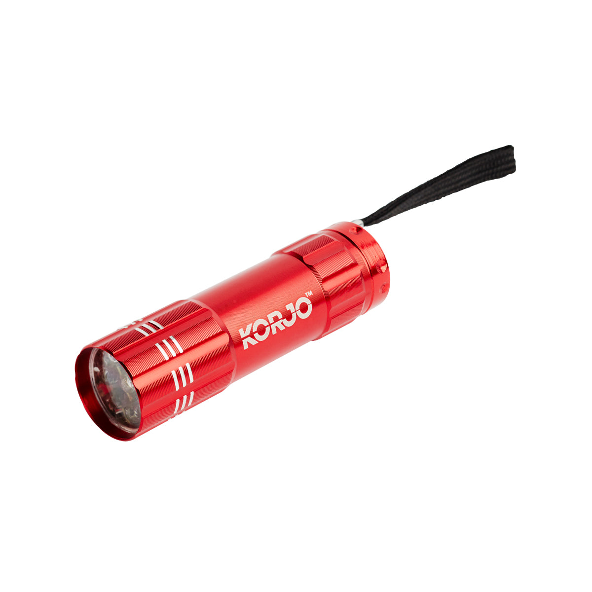 Korjo LED Torch 3xAAA Red PT79LRED
