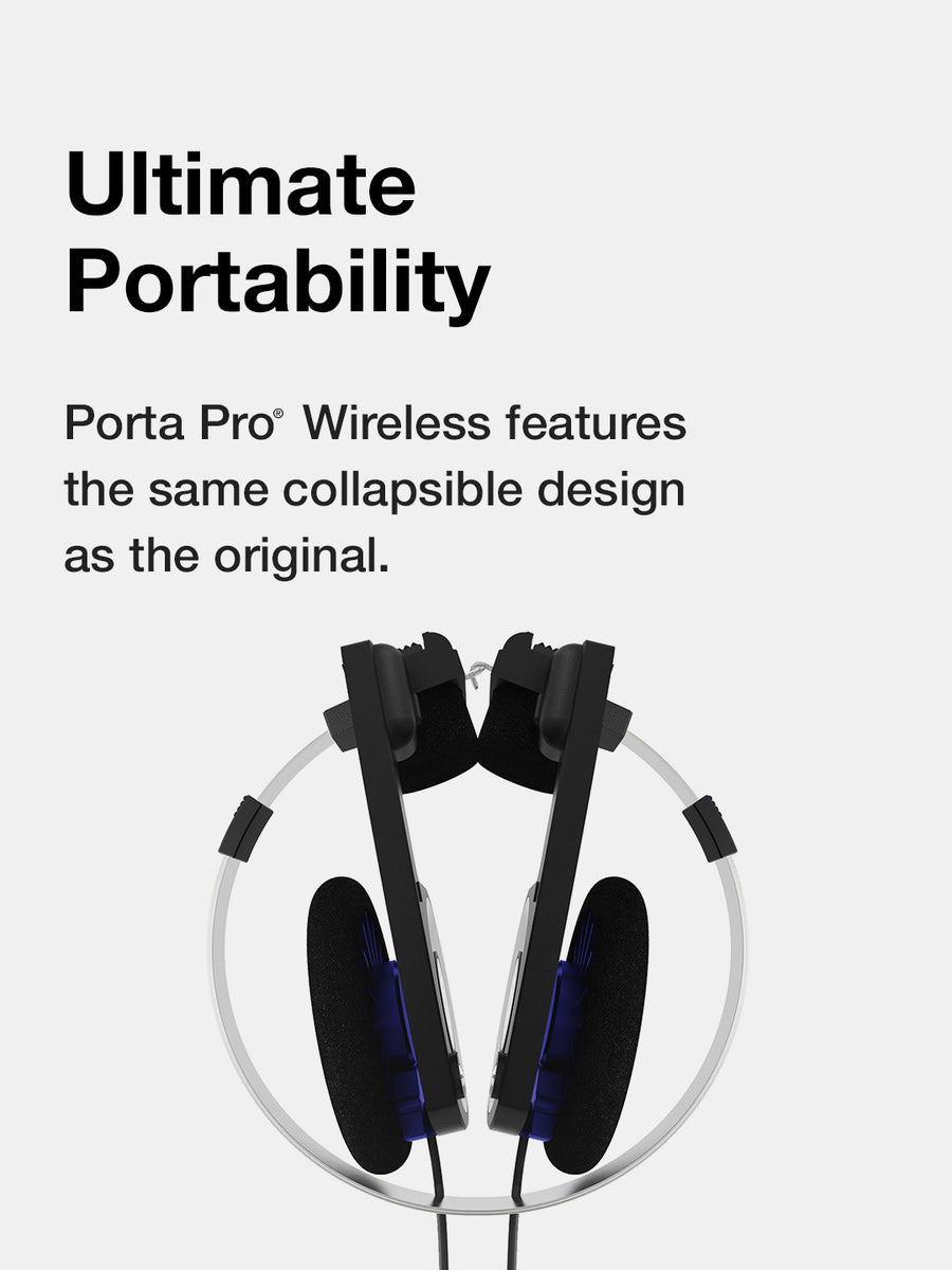Headphones Koss Porta Pro Wireless Bluetooth Headphones with in-line Mic & Remote On-Ear PORTAPROBT