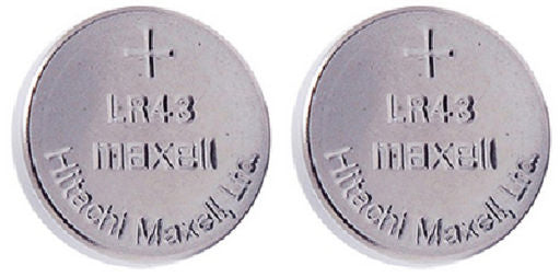 Button Cell Battery LR Paired - Alkaline 1.5V LR43-2