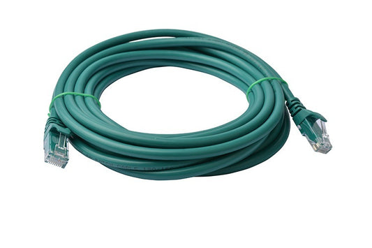 Ethernet Data Cable Cat6a Green 5m CB8W-PL6A-5GRN
