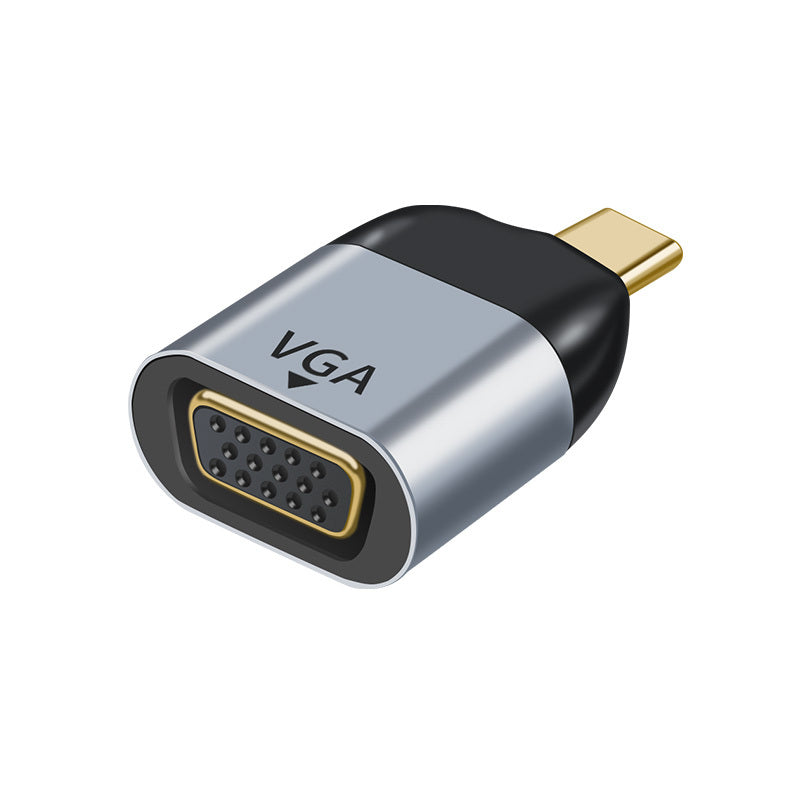 Astrotek USB-C Plug to VGA Skt Support 1080P at 60Hz CBAT-USBCVGA-MF