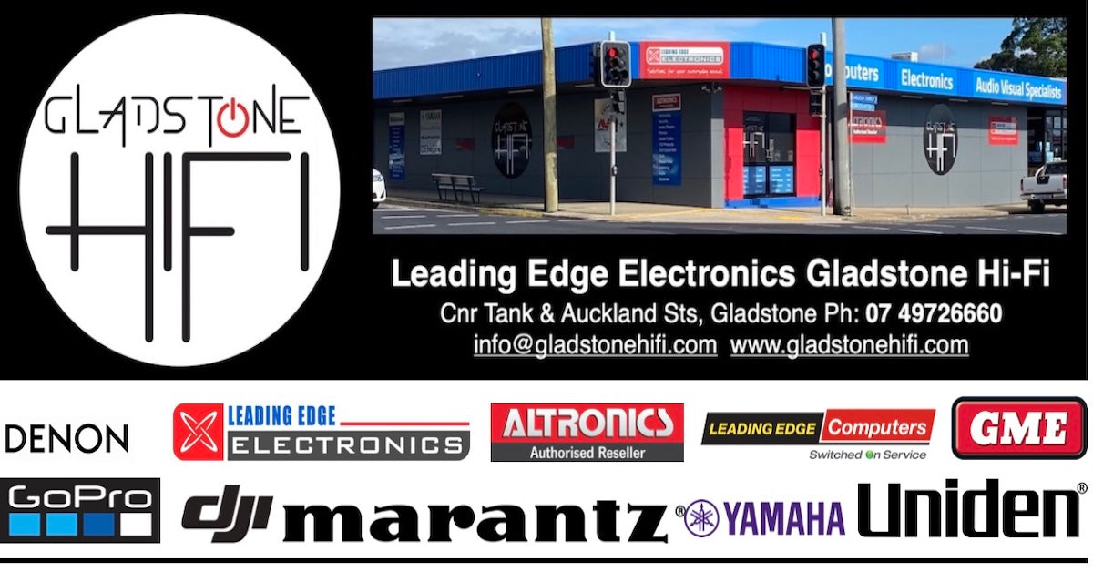 Leading Edge Electronics Gladstone Hi-Fi logo