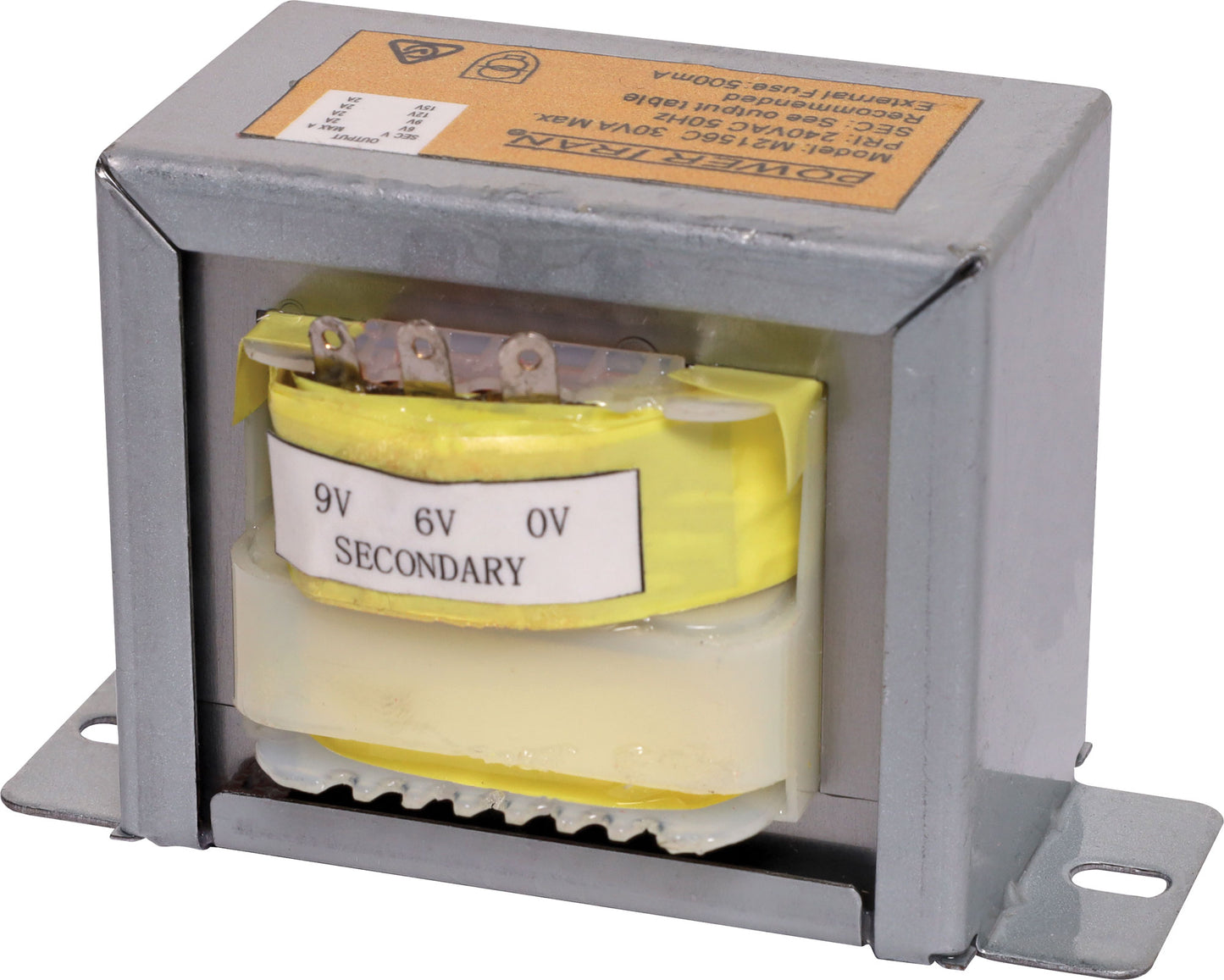 EI Core Transformer 6-15V / 240V 2A M2156C