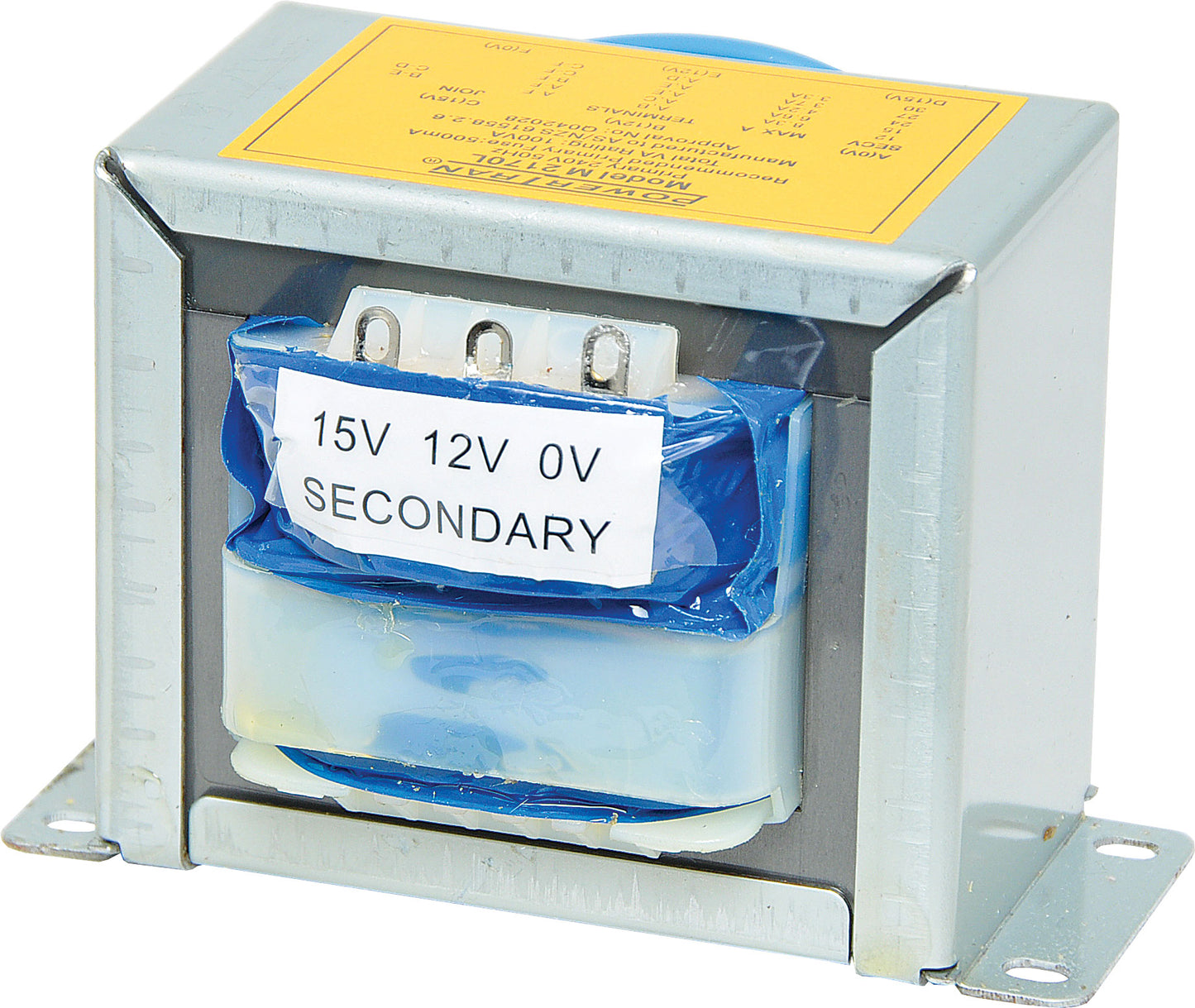 EI Core Transformer 12-30V / 240V 100VA EI Core Transformer M2170L