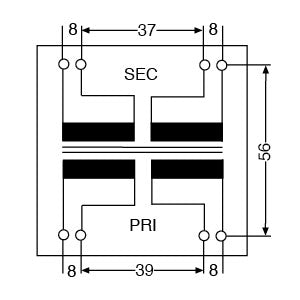 Toroidal Transformer 7.5v + 7.5V PCB 30VA M4615