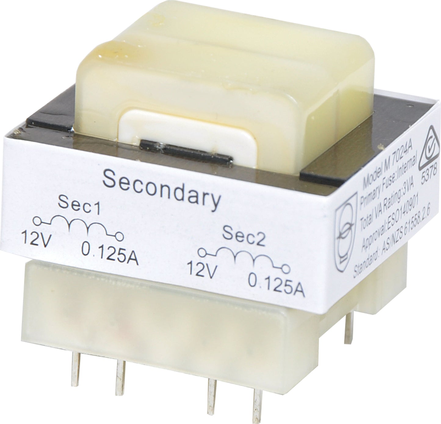 EI Core Transformer 5VA 15+15V PCB M7070A